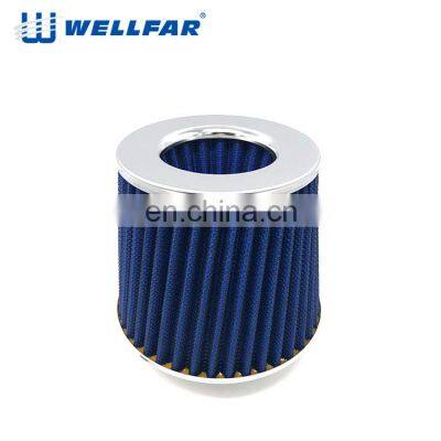 Performance Air Filter 3" 76mm Air Intake Filter160mm Height High Flow Cone Cold clamp-on motorcycle air intake filter