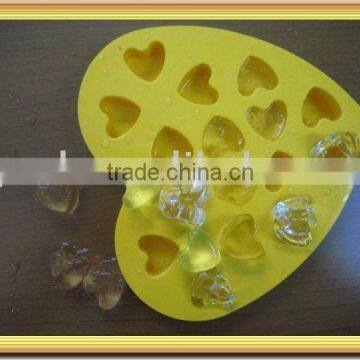 food grade heart shape silicone ice maker