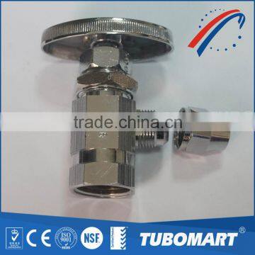 Reasonable price Bathroom Water Angle Valve with big handle