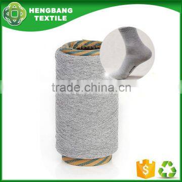 18s open end cotton waxed melange knitting sock yarn regenerated buyers in china