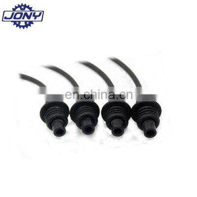 Silicon Ignition Cable Car Spark Plug Wire Set For PEUGEOT 405