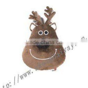 Cute brown deer head backpack for kids