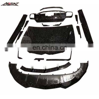 Body kits for Lamborghini Urus body kit for Lamborghini URUS (1016 Industries) Carbon Fiber Bonnet Front spoiler Canards Bonnet