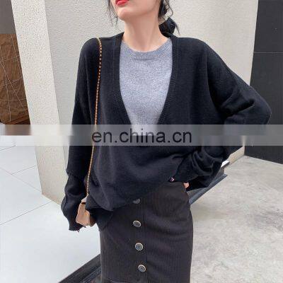 Женская модная толстовка-юбка с широким открытым вырезом на груди для полных женщин из cashmere, двойной комплект photo-4