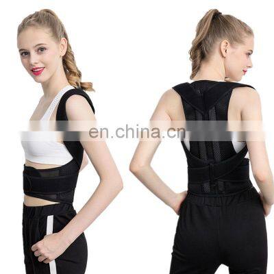 Best back support with clavicle support back posture correction waist back straightener shoulder pain trainer for men and women