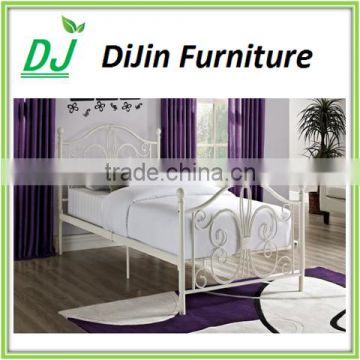 The latest hot selling modern design cheap single metal bed