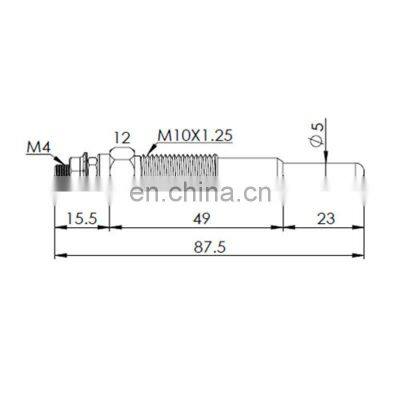 PM-60 Diesel Glow Plug for Isuzu TRUCK DUMP 22.5 V OE ME021302 30866-04104