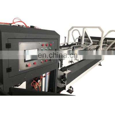 automatic carton box fold gluing machine