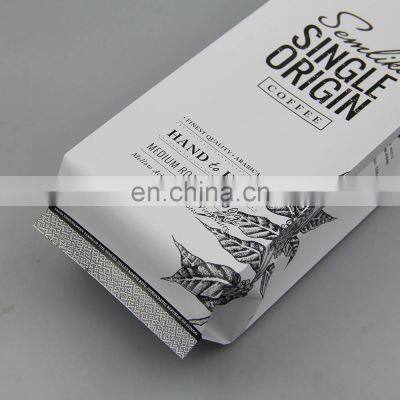 Coffee Square Bottom Coffee Bag for Grain Flour Cocoa Coffee Bean Packaging Bag photo-5