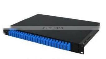 GL Factory Supply Drawer Type High Quality12 /24/48/96 Port Fiber Optic Patch Panel With1m Pigtails and Adapters