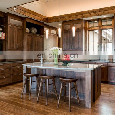 Complete Classic solid wood kitchen cabinets design