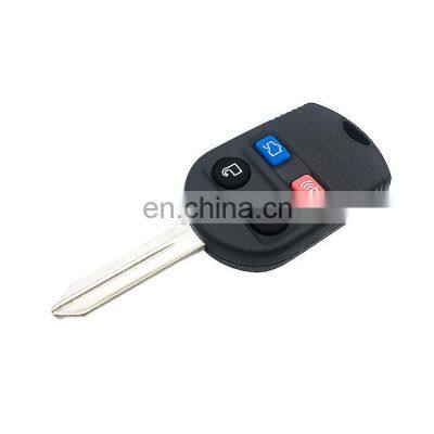 4 Button Remote Smart Car Key Case Shell Cover Blank Fob For Ford Keys photo-4