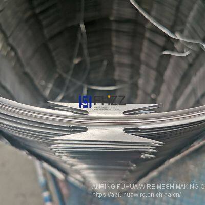 CBT-65 Single Coil Strip Blade Razor Wire Galvanized