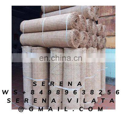 Viet Nam Manufacturer 100% NATURAL RATTAN SHEET/ Rattan Cane Webbing High Quality for Chair Table Ceiling Wa Serena +84989638256