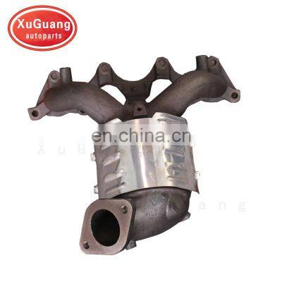 XG-AUTOPARTS Automotive Catalytic Converter for Hyundai New Elantra 2010 Year With Cast Iron Manifold