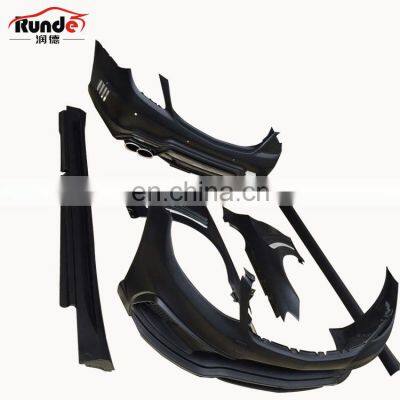 RUNDE W222 WD Style Car Bumper Car Full Body Kit For 2014-2017 Mercedes S-Class W222