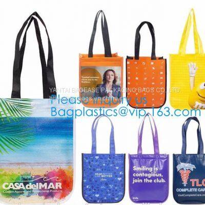 pp Nonwoven Bag, Promotional Recycled Glossy Laminated pp Nonwoven Shopping Bag, Foldable Nonwoven Bag, Nonwoven Tote sh photo-5