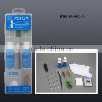 36PC aluminium rods pistol cleaning kit , gun cleaning accessories , gun cleaning kit with end brush