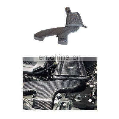 Airspeed Brand Custom Auto Carbon Fiber Airbox Cold Air Engine Intake System Kit For BMW 1 Series MINI COOPER S 2.0T