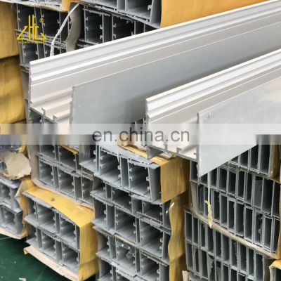 ZHONGLIAN H U Type Plasterboard Recessed Aluminium LED Profile 30mm 80mm Frame End Connector