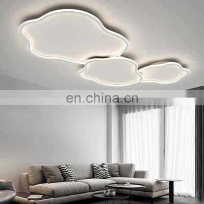 Modern LED Ceiling Lamp Living Room Simple Creative Cloud Ceiling Lights For Hall Bedroom Study Room Round Design LED Light