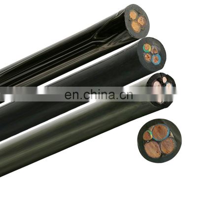 BS En 60228 H05rn-F H07rn-F H07FF-F H07FF-F 3 Core 4 Core 5 Core Flexible Copper Multicore CPE Sheath Rubber Cable h07rnf