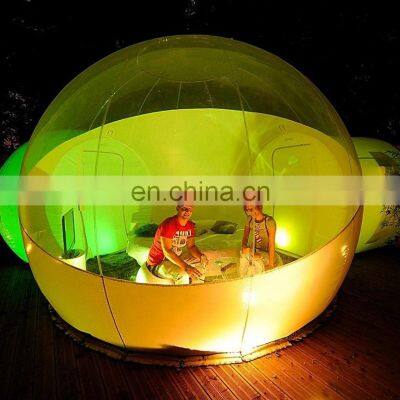 Best Quality Outdoor Inflatable Transparent Bubble Tent/Clear Camping Tent Advertising Inflatables photo-2