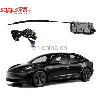 Electric suction door car modification automatic lock for Tesla S model 3 soft close new energy vehicle upgrading