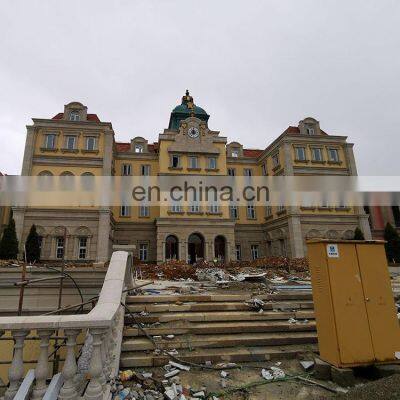 Beige Sand Stone Big Slab Sichuan Natural Xinfengrui Customized Size Honed Villa Wall Cladding Paving Sandstone photo-3