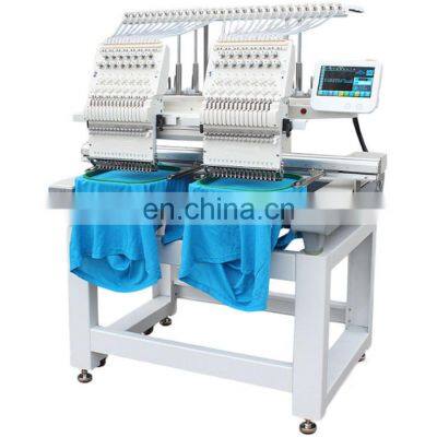 computerized Automatic high speed 3D Computer Embroidery Machine  industrial  flat embroidery machine