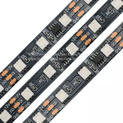 Newest Trends Dv 24 60 Leds/m LC8806s RGB Led Strip photo-3