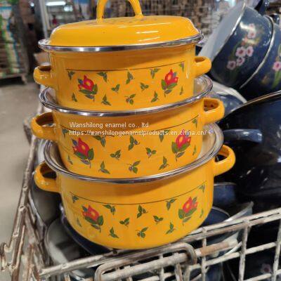 enamel cookware set