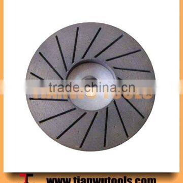 Aluminium back cheap diamond profile wheels