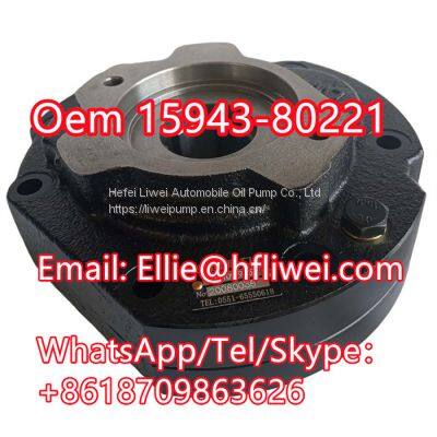 Since 1956 forklift spare parts hydraulic charge transmission oil pump 15943-80221