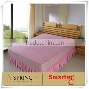 Hot Selling Cotton Fabric Quilted Waterproof Mattress Protector photo-2