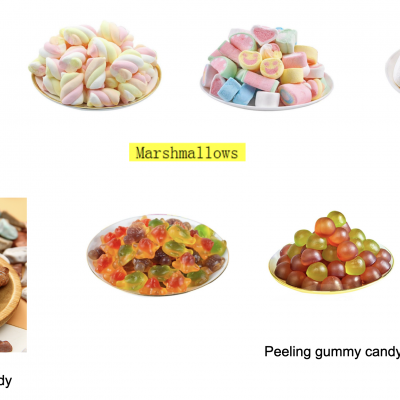 Assorted Fruit OEM Halal Gummy Candy With Different Shapes and Sour Candy, Marshmellow, Jelly Bean, Peeling Candy, Roll Candy photo-3