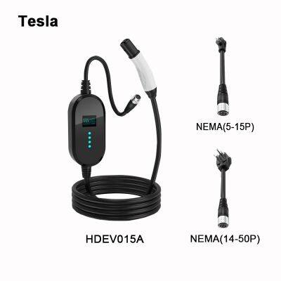 Portable Ev Charger,With Adjustable NEMA(6-50P) plugs ,For Electronic, General-purpose, Home, Industrial, Power HDEV015