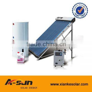 A-sun solar heat pipe solar hot water heating system split solar system with single heat exchangers Good choice for villa