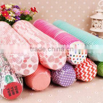 Custom Design Paper Cake Cup Cupcake Square Paper Baking Cups photo-6