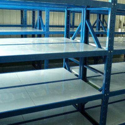 100-500kg/layer Load ability Medium Duty Rack Shelves System Metal Boltless Racking Multi Tier Shelving