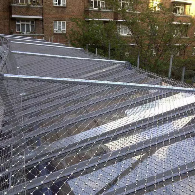 Stainless Steel Cable Rope Net High Air Anti-Fall Protection Rope Net for High-Rise Anti-Fall