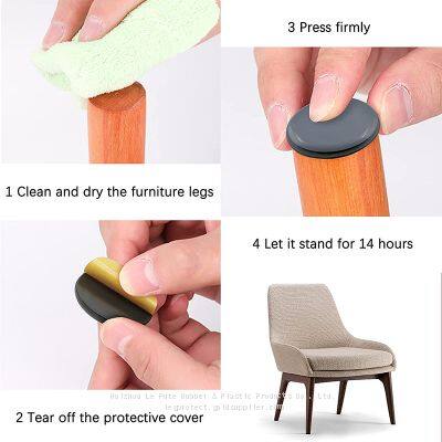 PTFE Furniture Slider Gliders , Rectangle Self-Adhesive Floor Protector Pads - for Furniture Carpets Furnitures Moving Pads photo-4