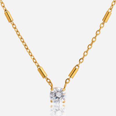 Custom Stainless Steel Necklace for High-End Fashion Accessories