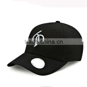 OEM Black Cotton Baseball Cap