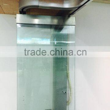 FD-9000H China High Quality Separate Panel Special Design Frameless Folding Glass Door photo-4