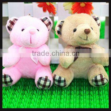 wholesale mini keychain plush bear keychain toy