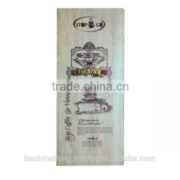 hot foil stamp cardboard coffee box