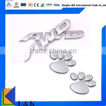 custom waterproof 3d decal car sticker/auto decorative sticker/sticker for car