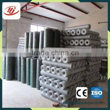 china high quality pvc hexagonal mesh for gabion box copper chicken wire mesh