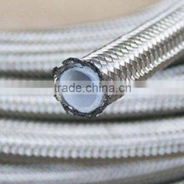 1/4" Stainless Braided PTFE 304 Hose